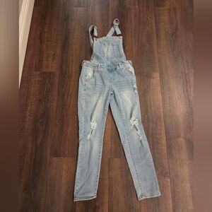 Wallflower Light Blue Denim Overalls